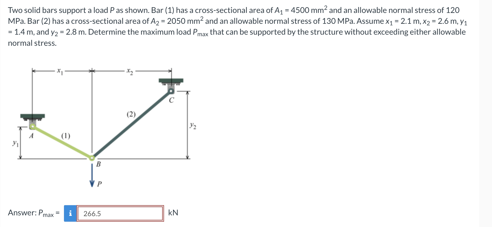 Urgent! Will Upvote if correct Two solid bars