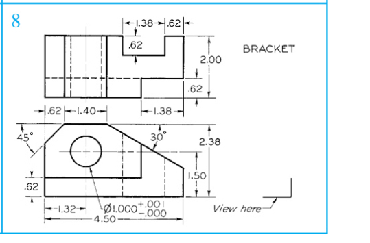 S ketch the given views and add the missing views
