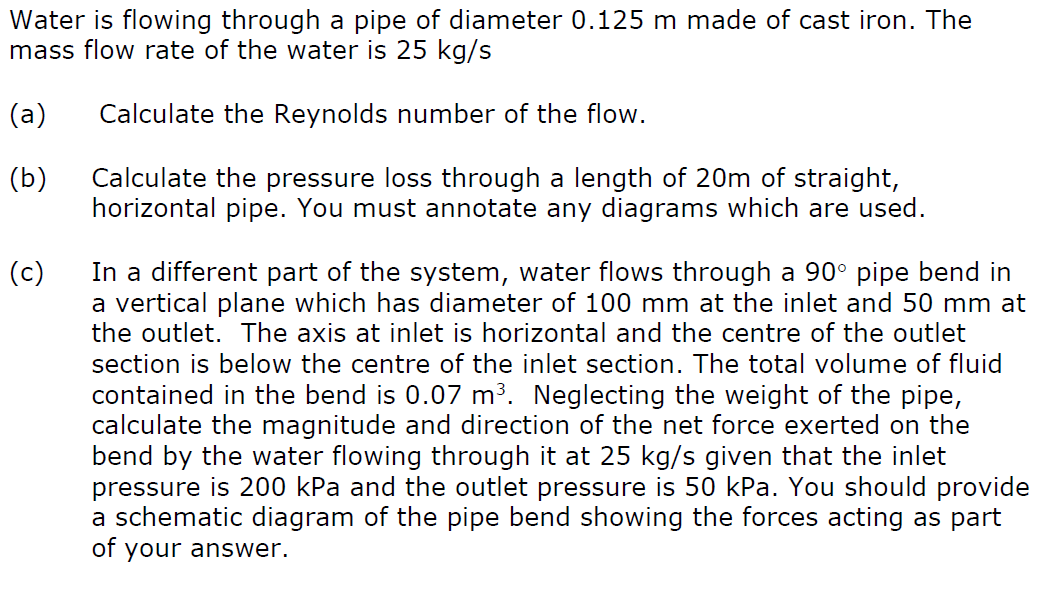 Water is flowing through a pipe of diameter 0 . 1