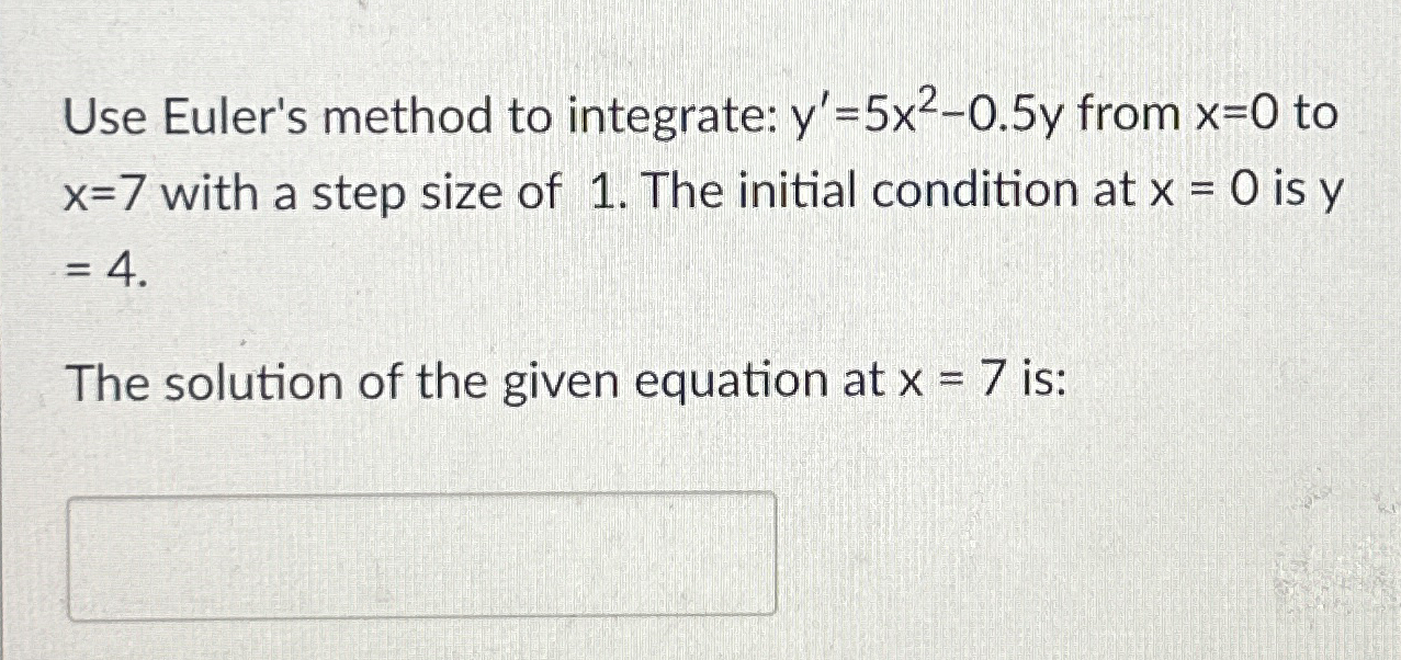 Find the answer using MATLAB: Show the work and