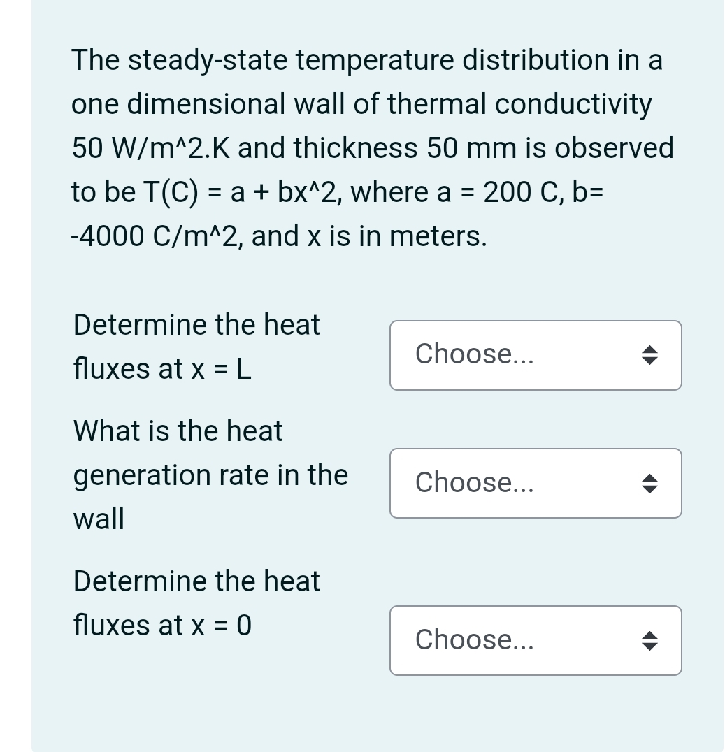 solve the heat cource problem