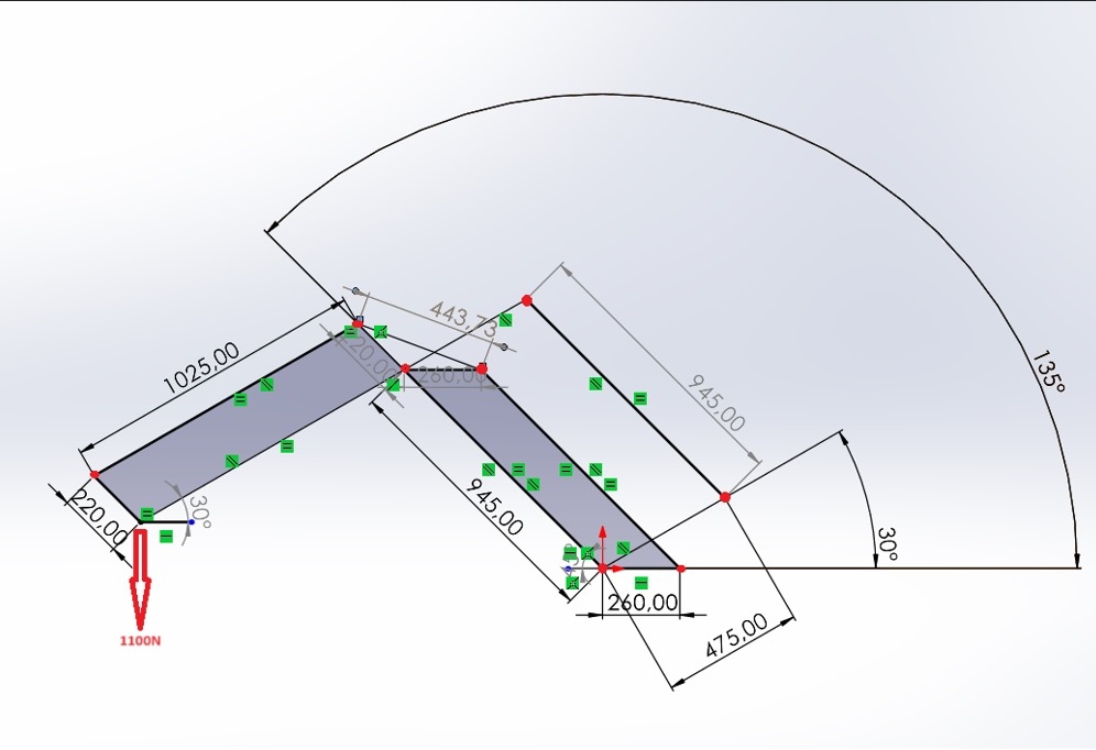 "Could you find the statically supported forces