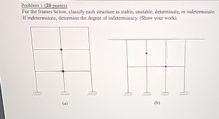 Probiem I ( 2 5 puins ) For the Crames beiow,