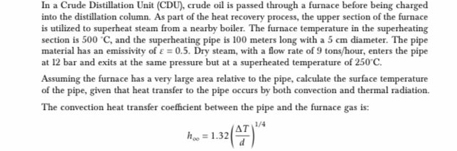 In a Crude Distillation Unit ( CDU ) , crude oil