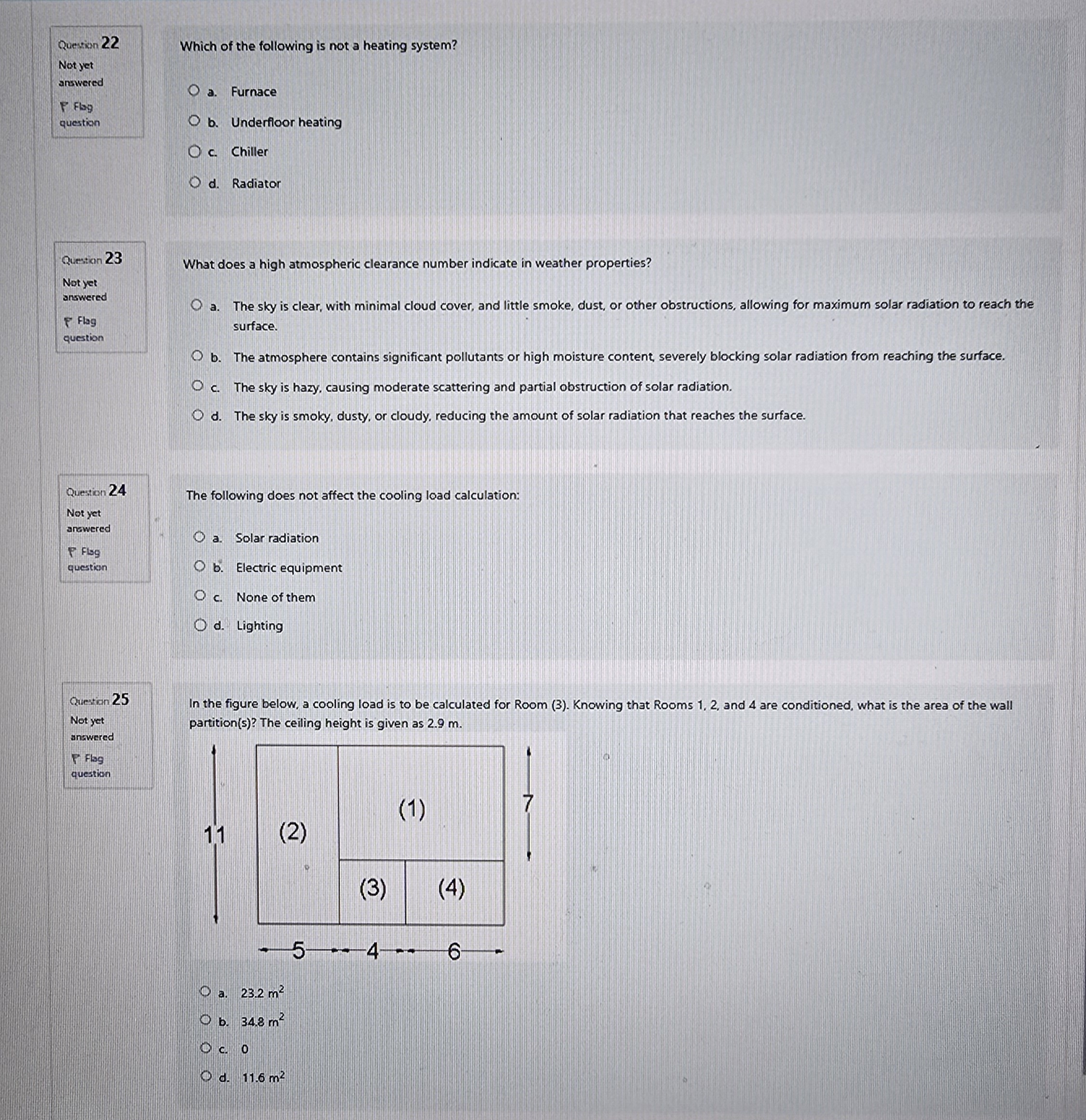 Q 2 2 Which of the following is not a heating