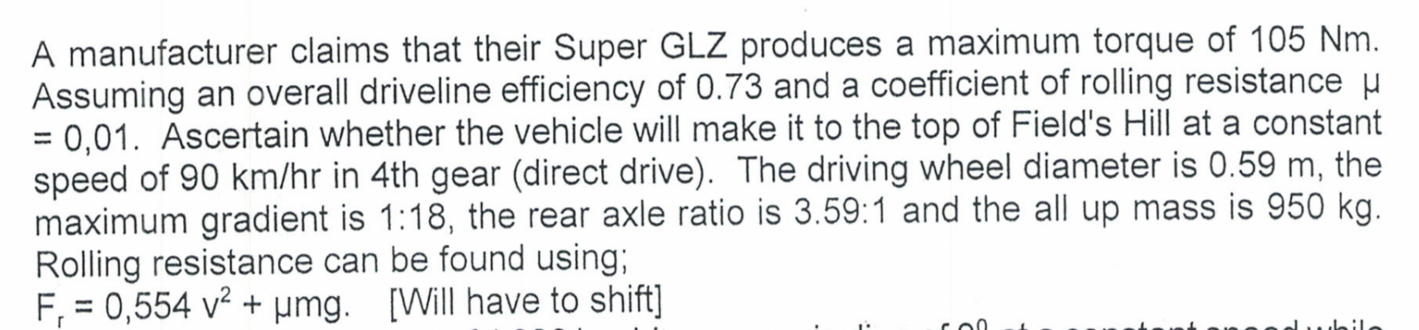 A manufacturer claims that their Super GLZ