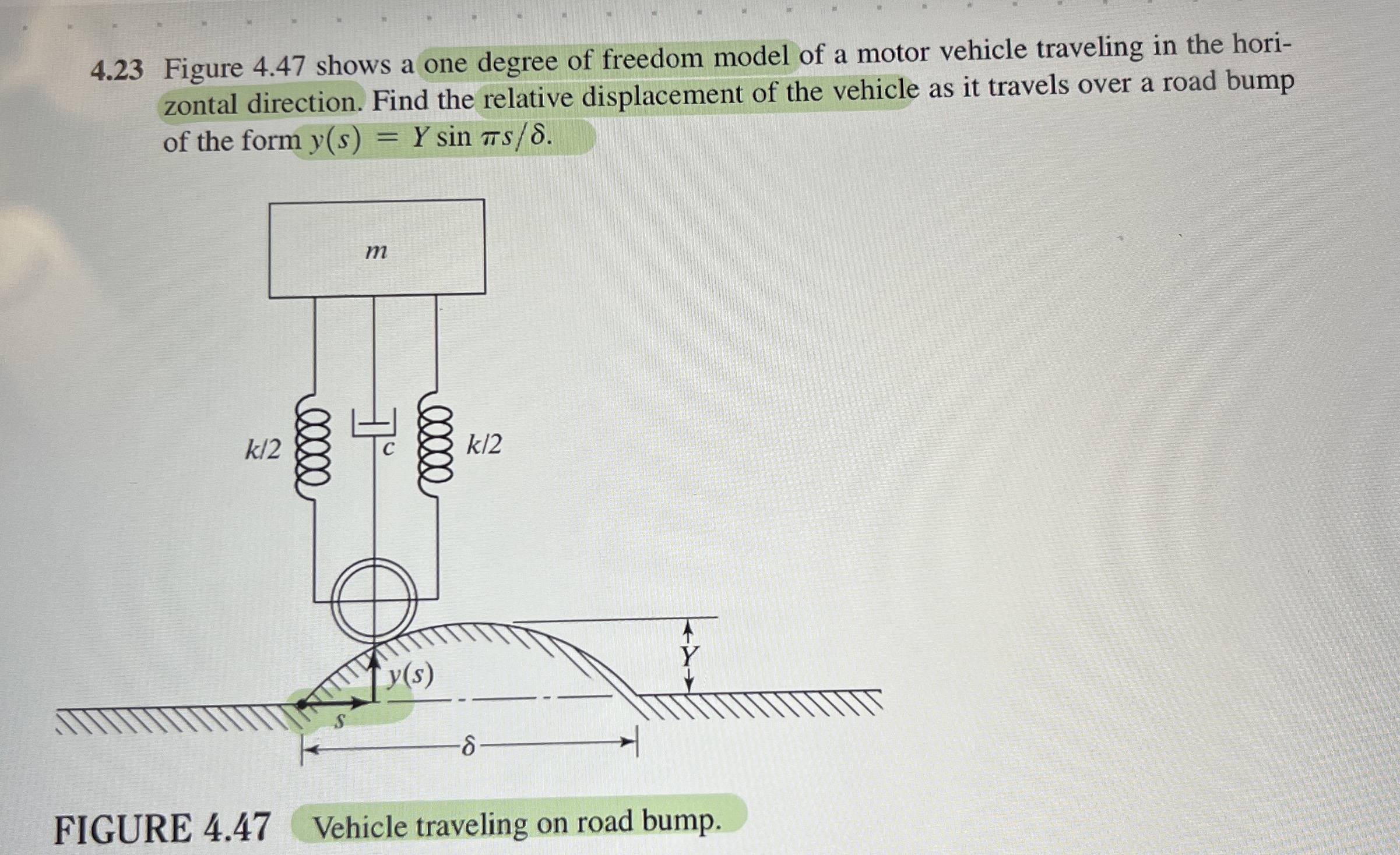 4 . 2 3 Figure 4 . 4 7 shows a one degree of