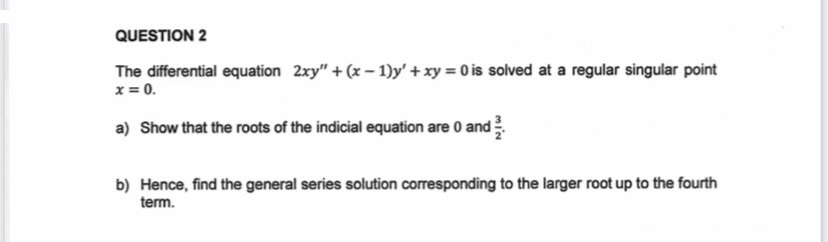 Further Differential Equation The differential