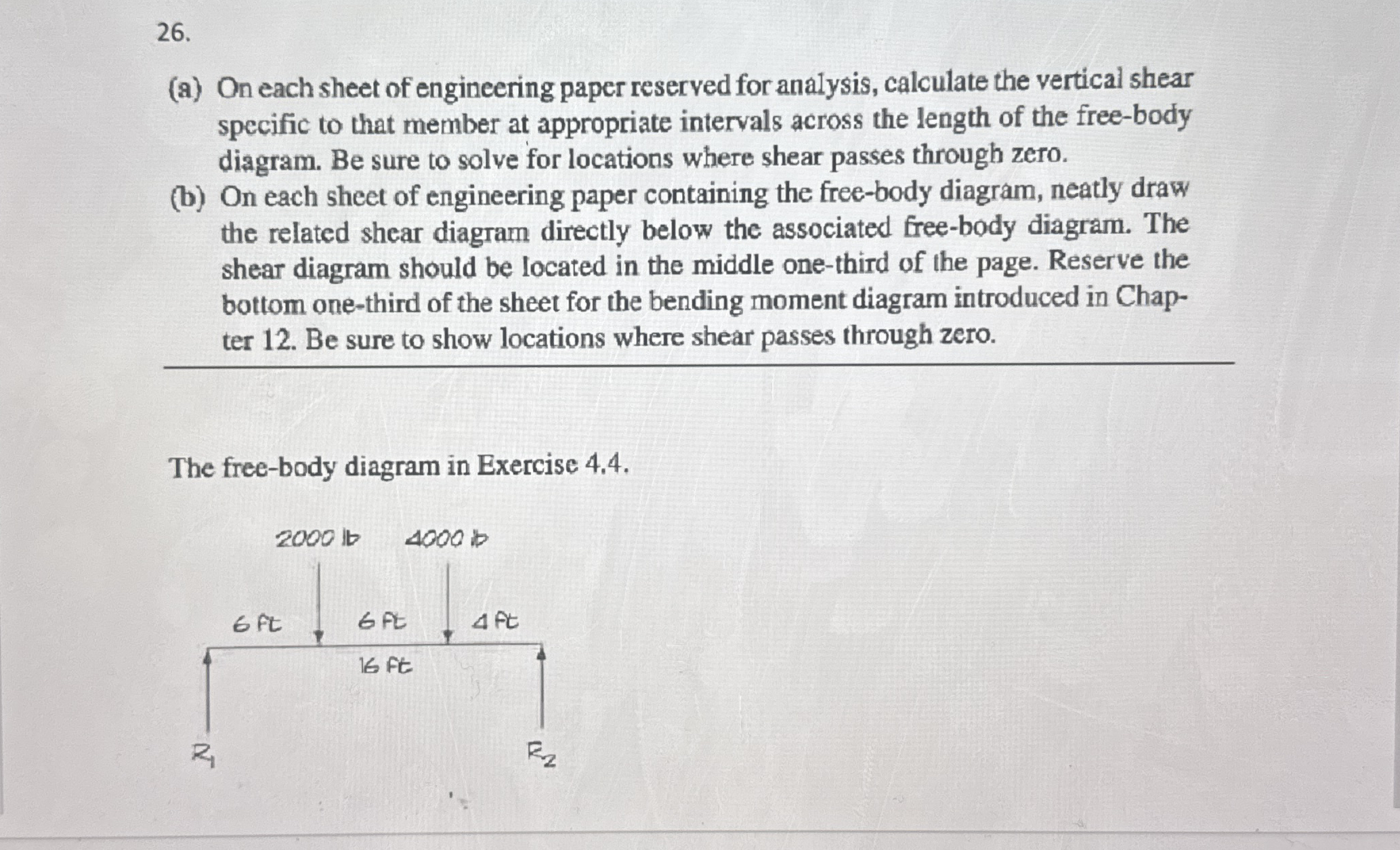 ( a ) On each sheet of engineering paper reserved