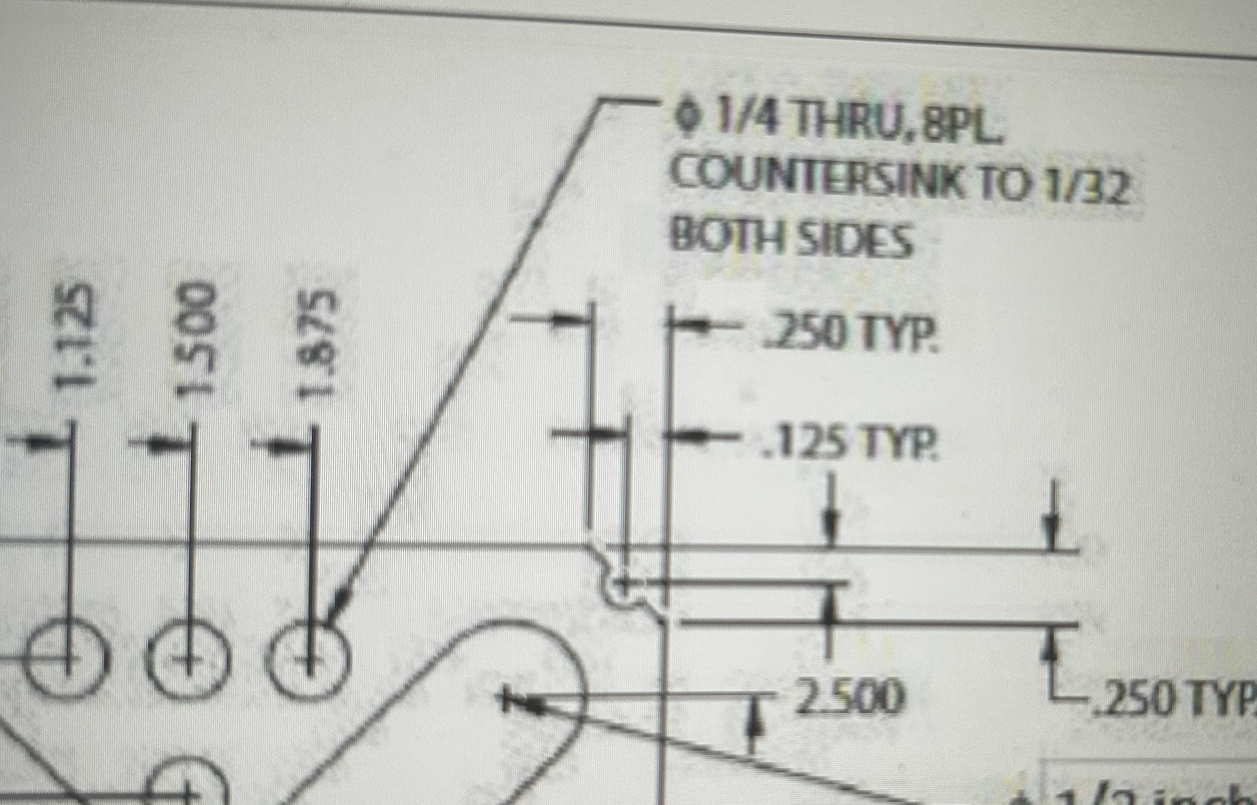 How to make holes like this in solidworks?