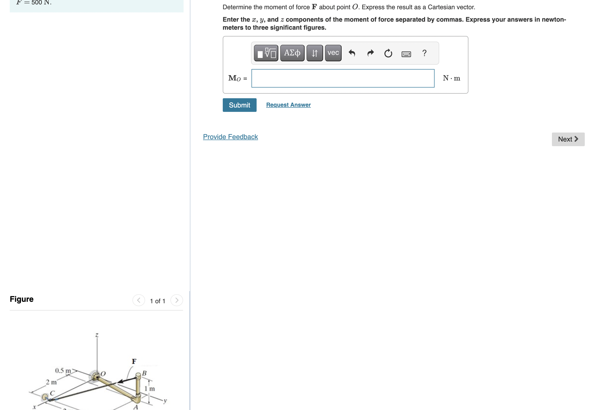 \ ( F ^ { \ prime } = 5 0 0 \ mathrm { ~N } \ ) .