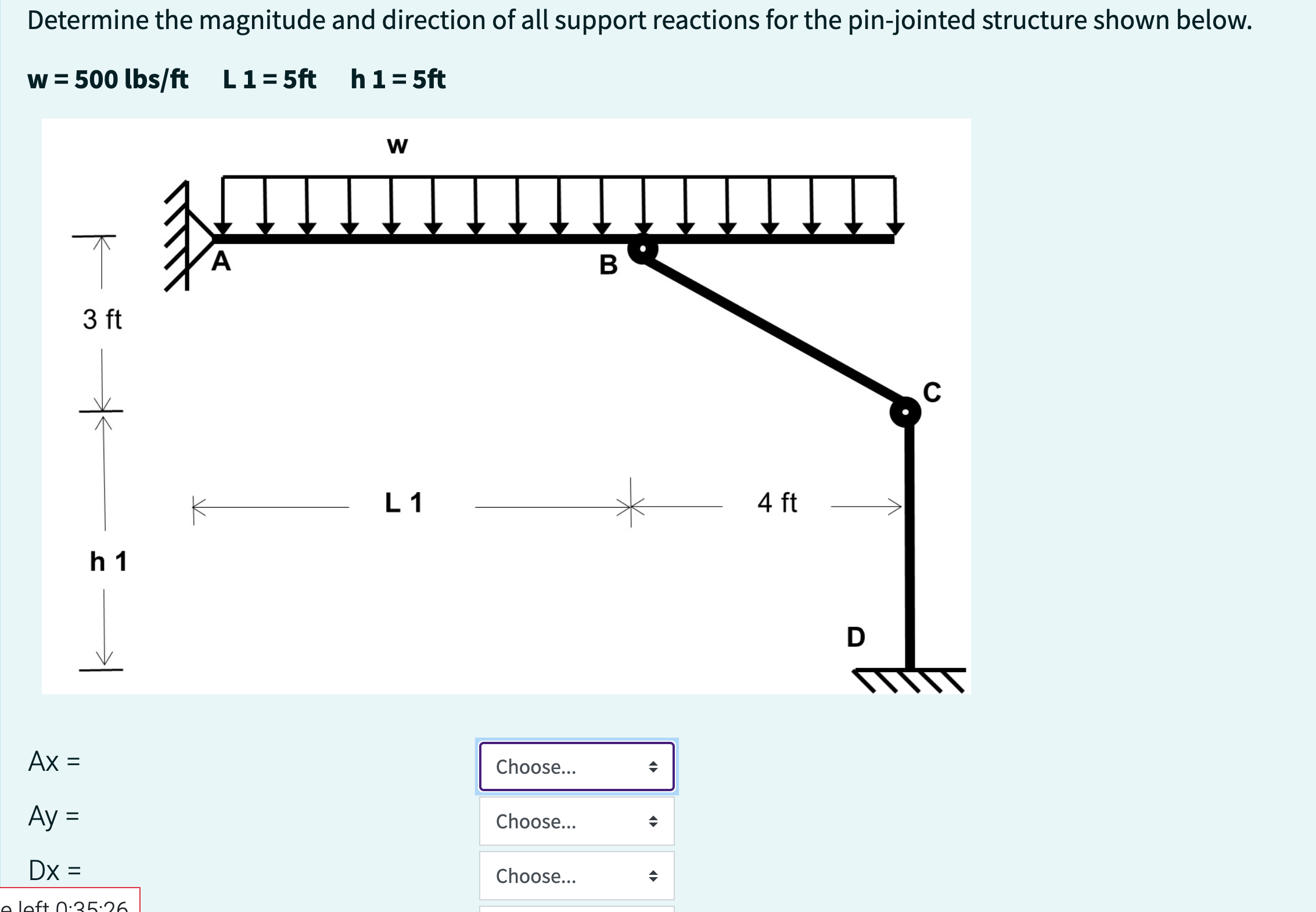 Determine the magnitude and direction of all
