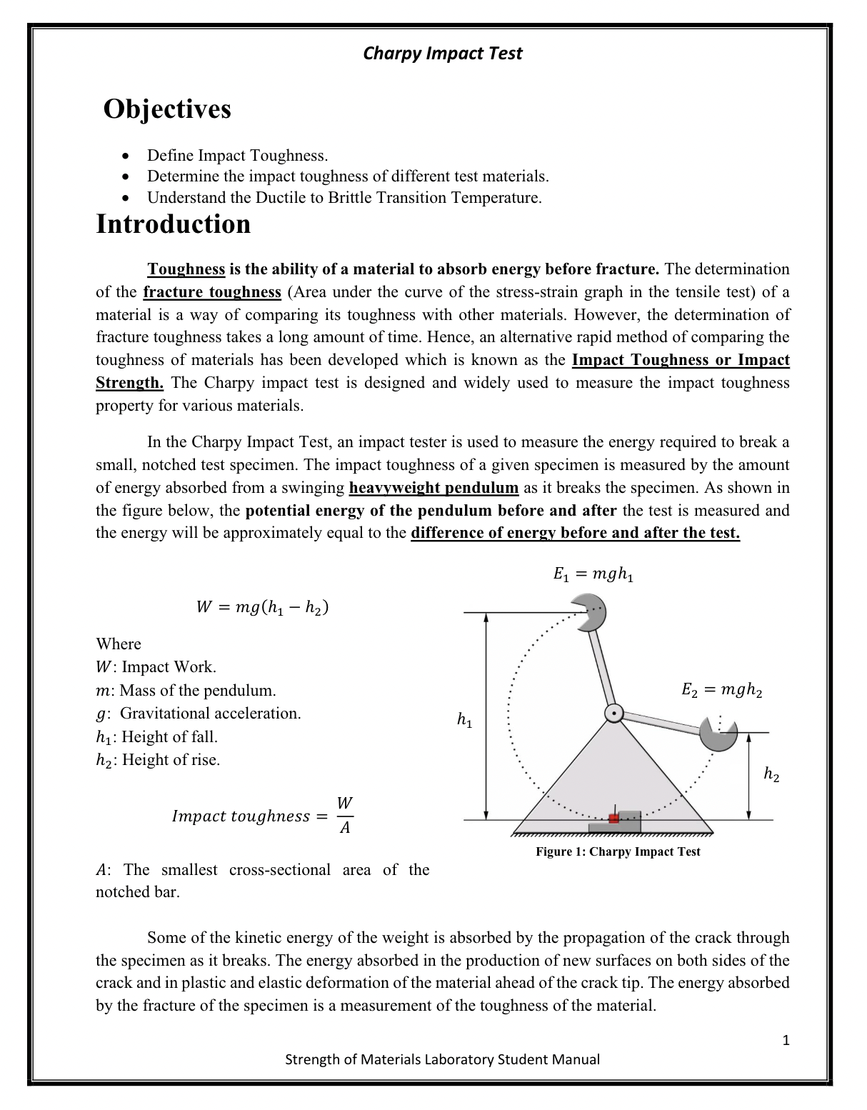 Write for me introduction for these lab report