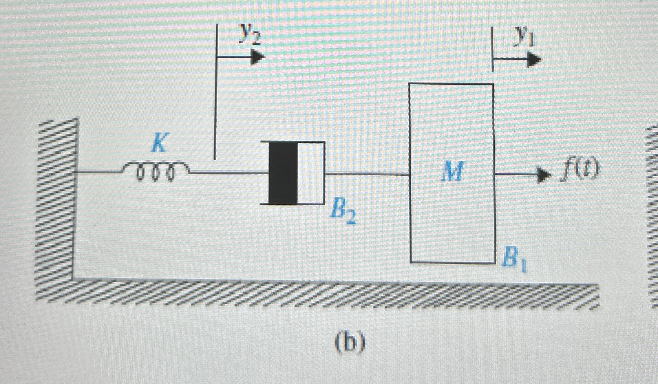 Write the force equatioons if the linear