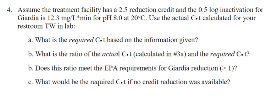 Assume the treatment facility has a 2 . 5