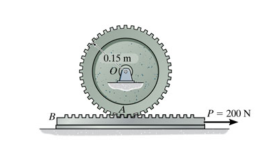 The 2 5 - kgkg gear AA has a radius of gyration