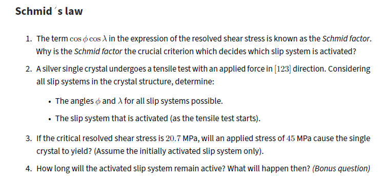 1 . The term cos phi cos lambda in the expression