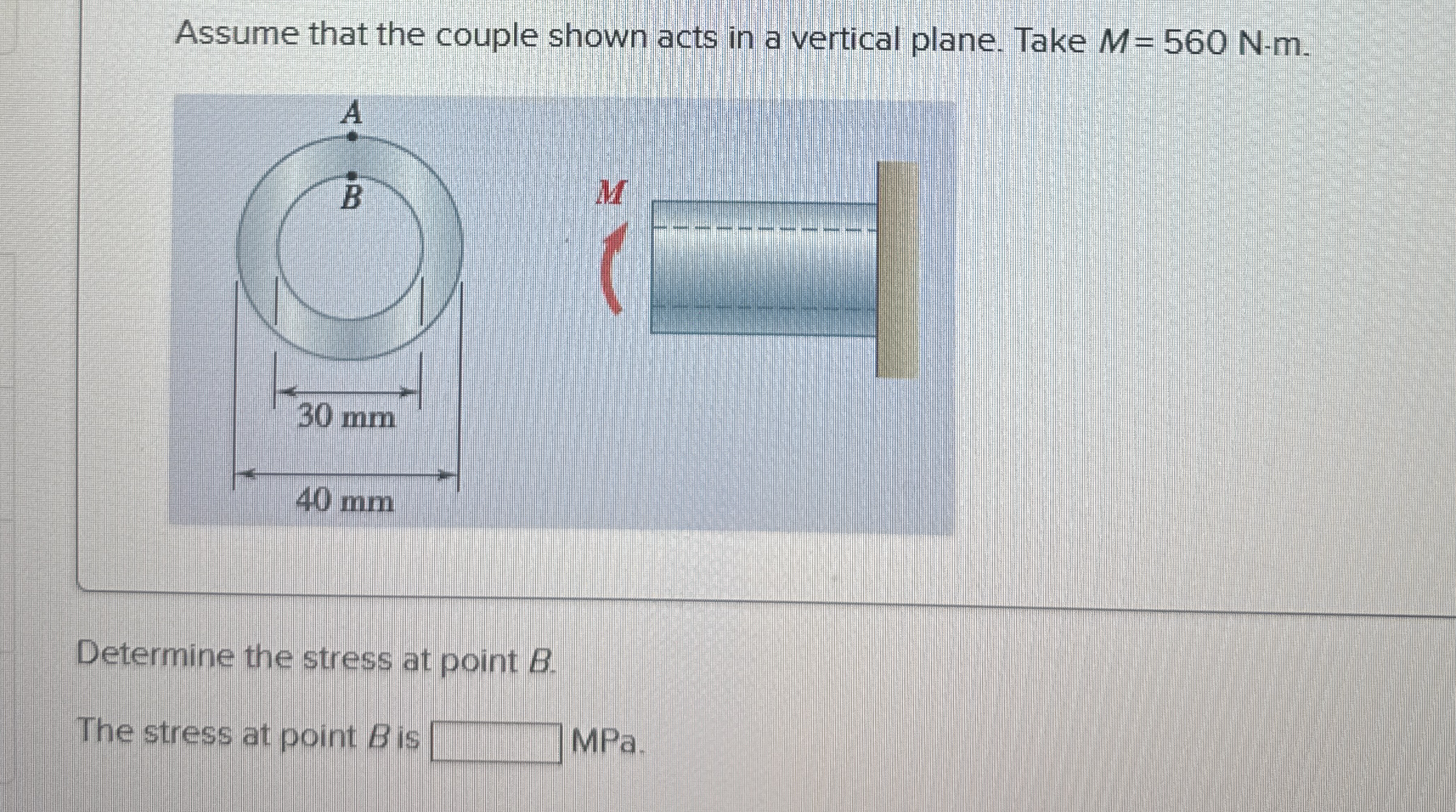 Assume that the couple shown acts in a vertical