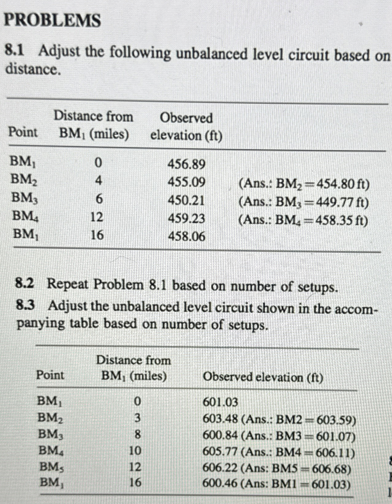 Help with 8 . 3 please. Please explain