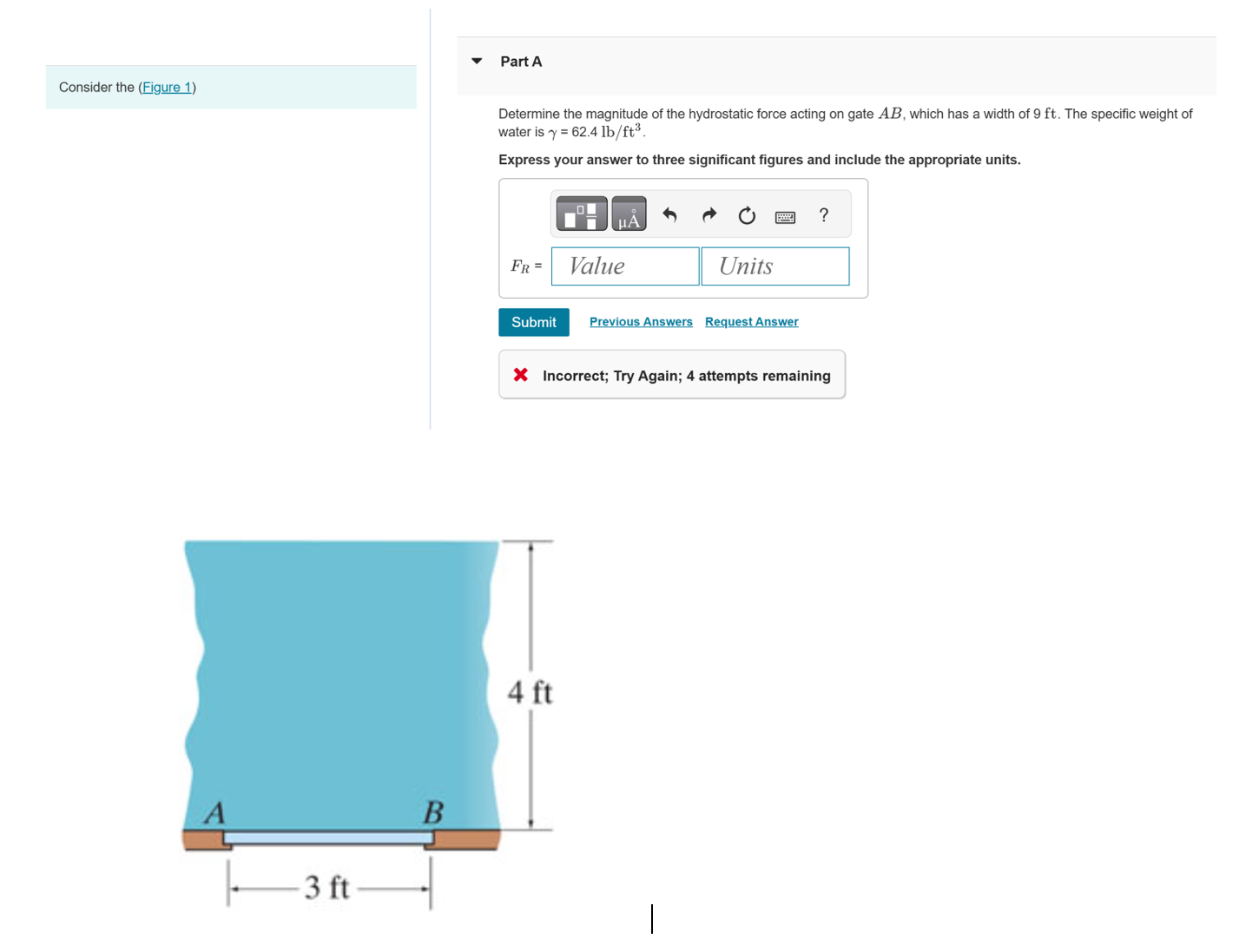 Consider the ( Figure 1 ) Part A Determine the