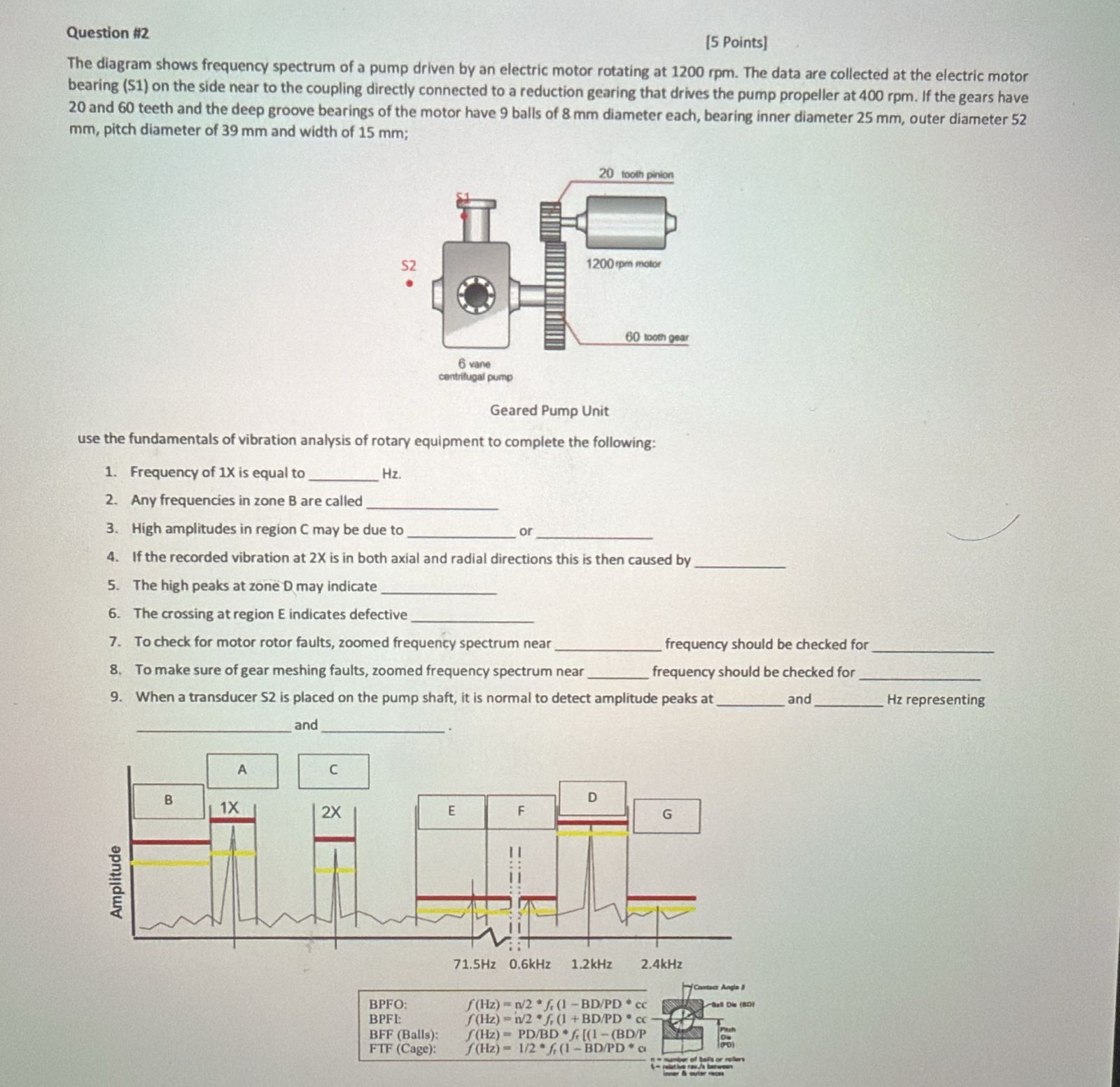 Question H 2 [ 5 Points ] The diagram shows