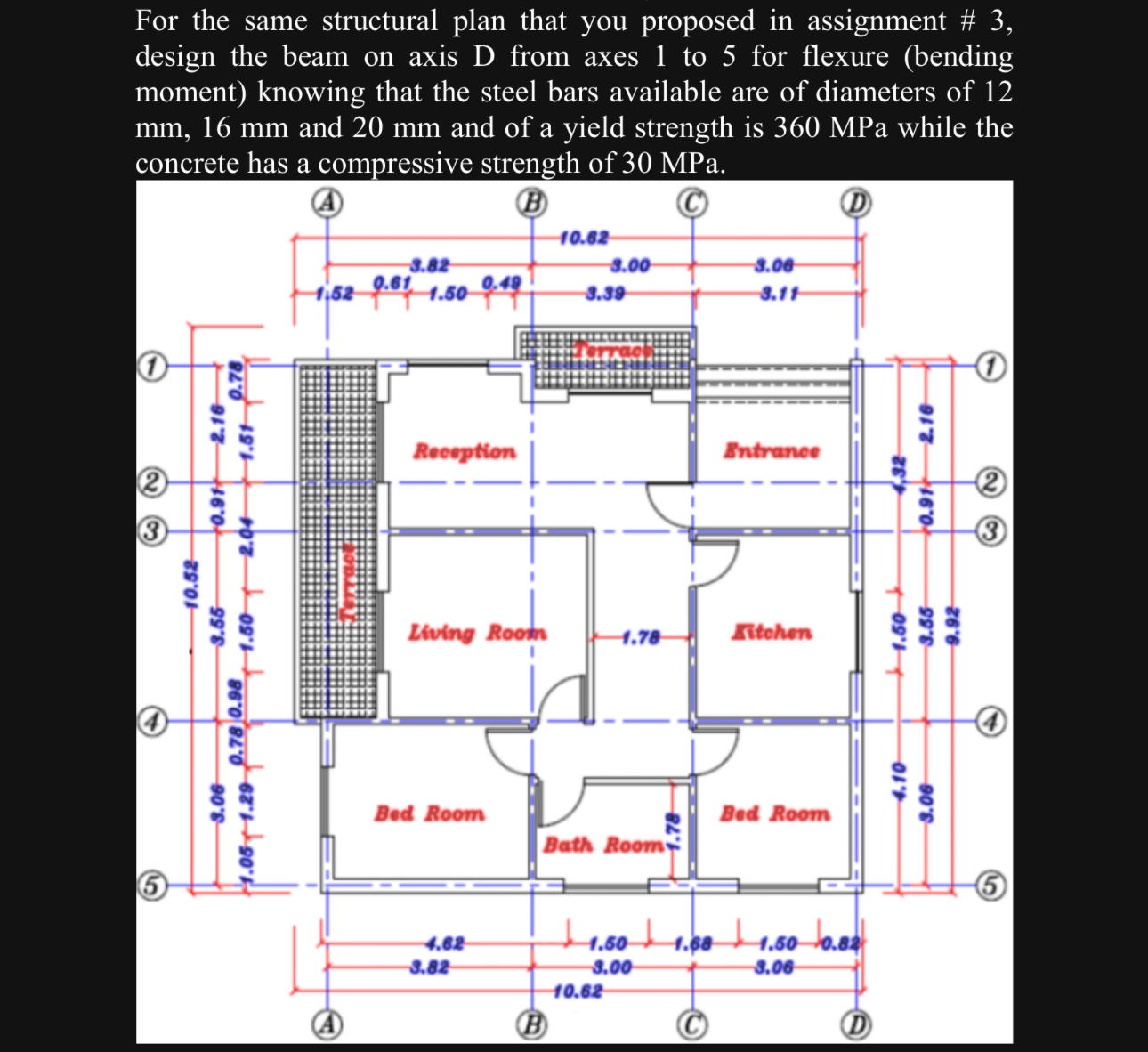 For the same structural plan that you proposed in
