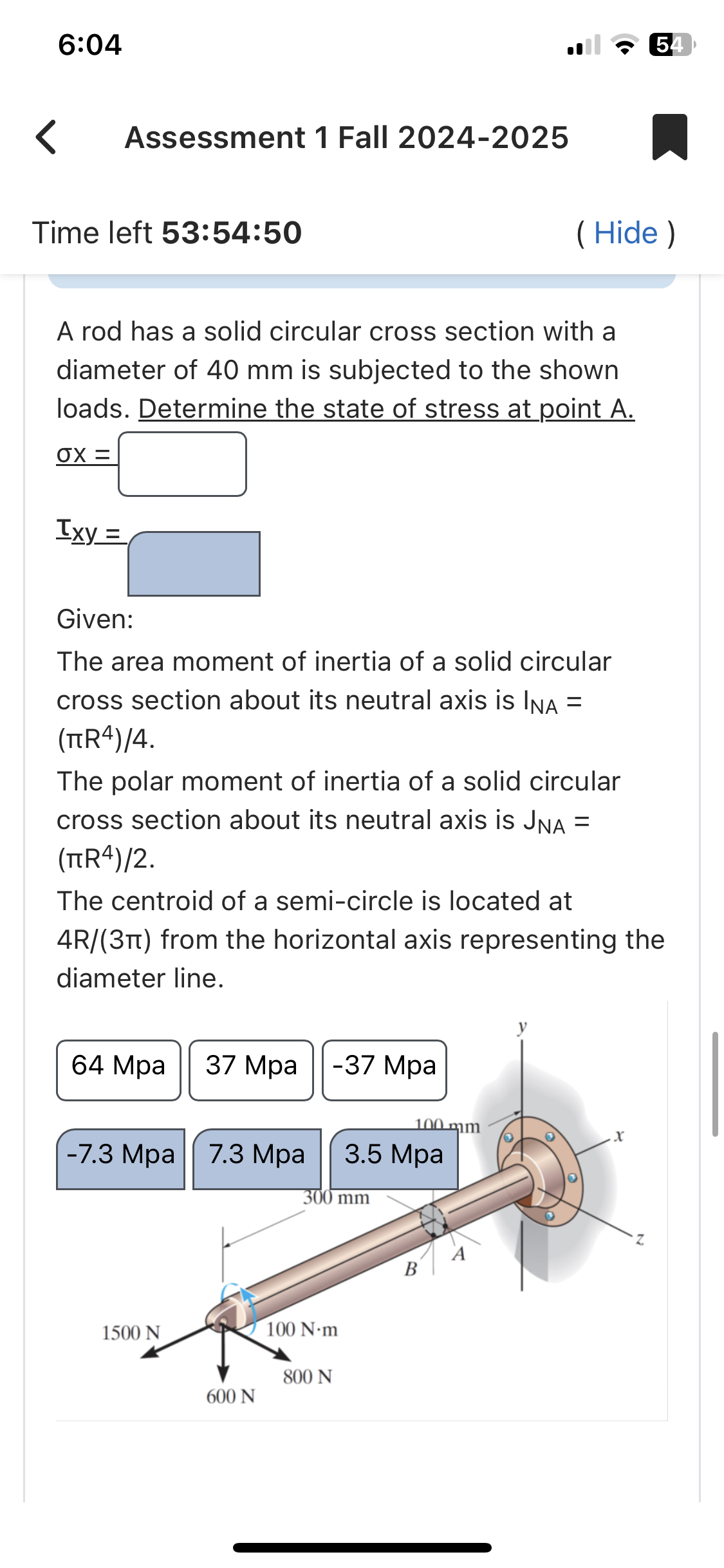 6 : 0 4 5 Assessment 1 Fall 2 0 2 4 - 2 0 2 5