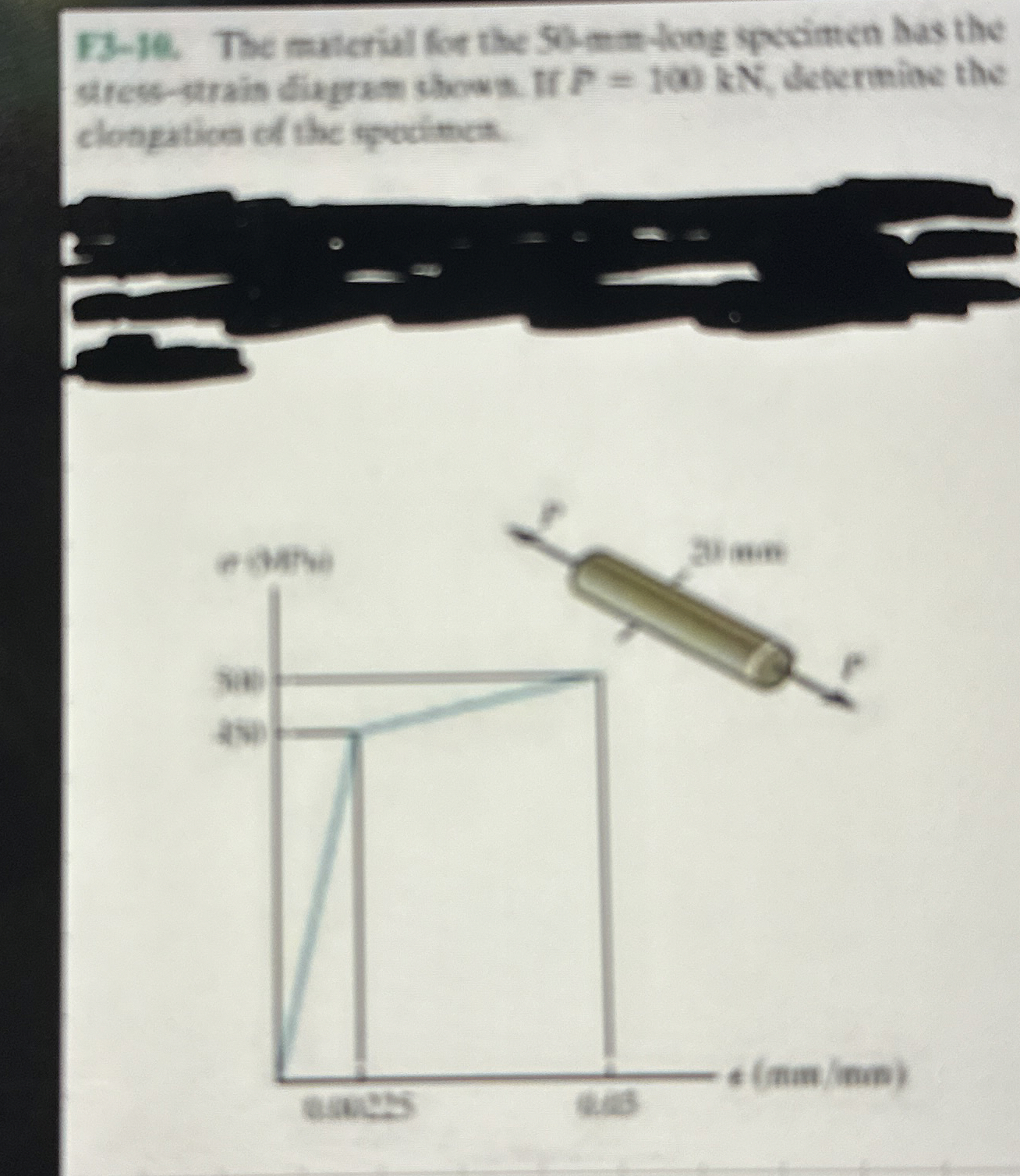 F 3 - 1 6 . The material for the 5 0 - mmbeg