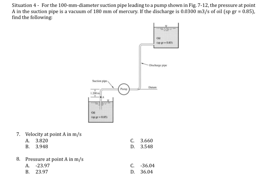 Situation 4 - For the 1 0 0 - mm - diameter