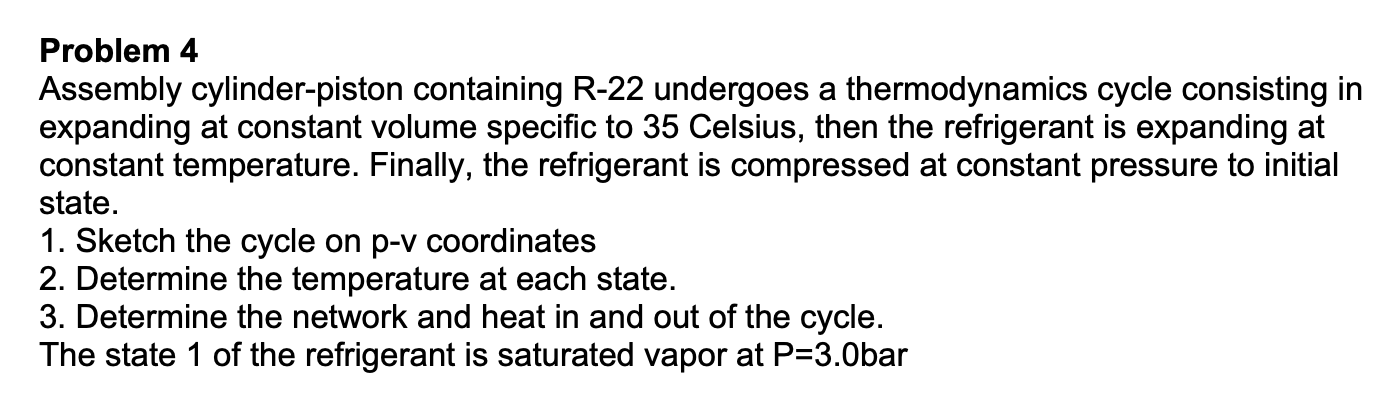 Assembly cylinder - piston containing R - 2 2