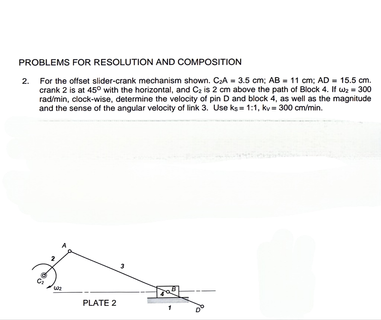 PROBLEMS FOR RESOLUTION AND COMPOSITION 2 . For