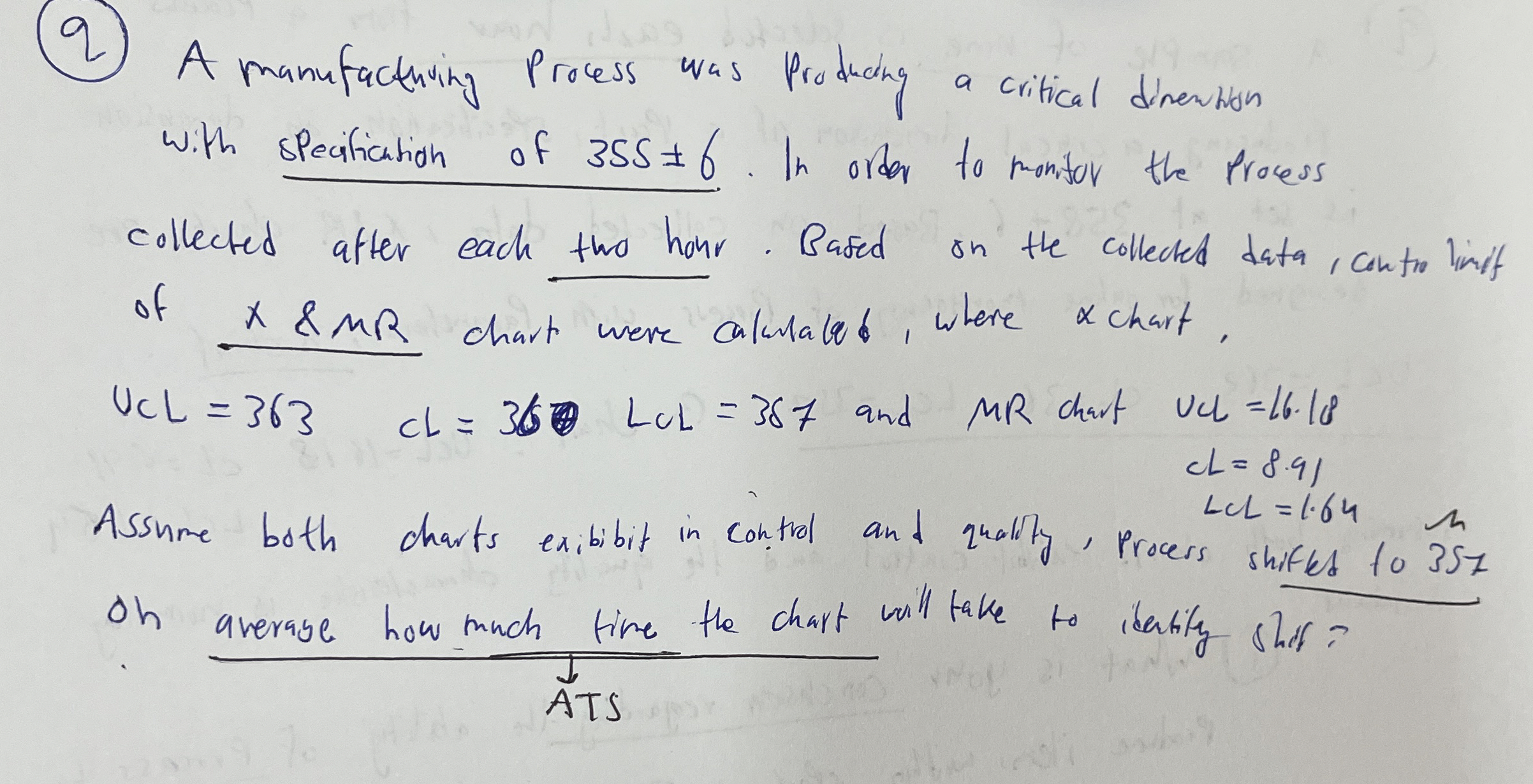 Question 3 9 3 . ( 2 . points ) . MR - chan UCL =