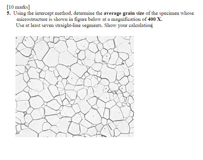 [ 1 0 marks ] 5 . Using the intercept method,