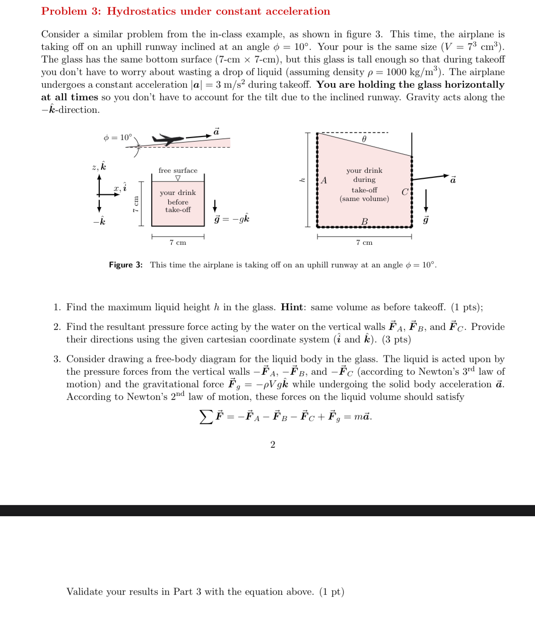 Consider a similar problem from the in - class