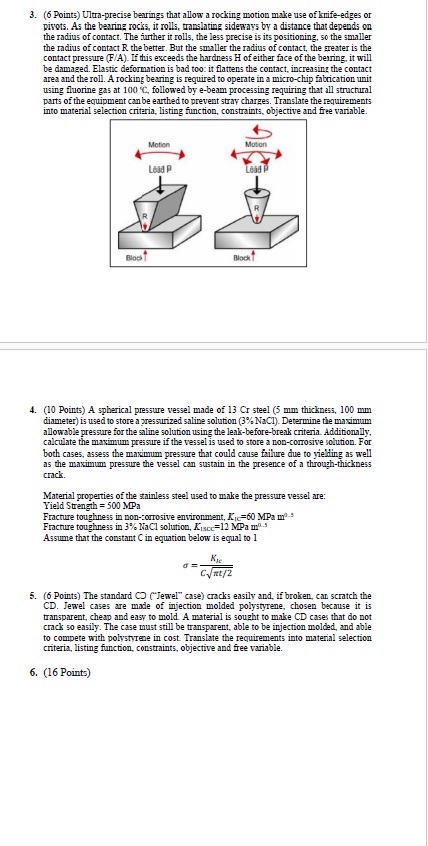 4 . ( 1 0 Points ) A spherical pressure vessel
