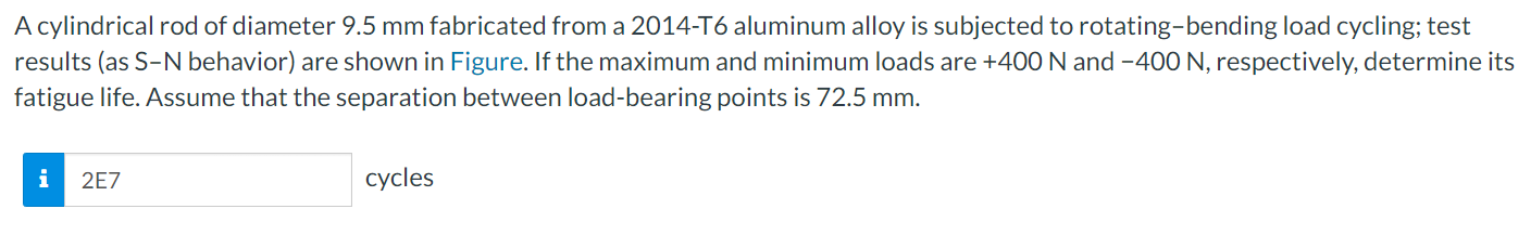 A cylindrical rod of diameter 9 . 5 mm fabricated