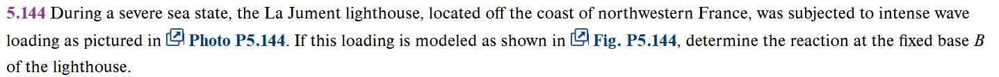 5 . 1 4 4 During a severe sea state, the La
