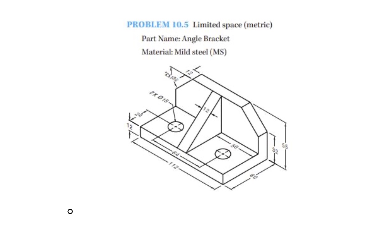 Use autocad to draw the neccessary views an