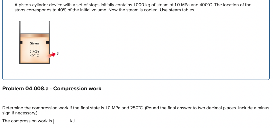 Problem 0 4 . 0 0 8 . a - Compression work