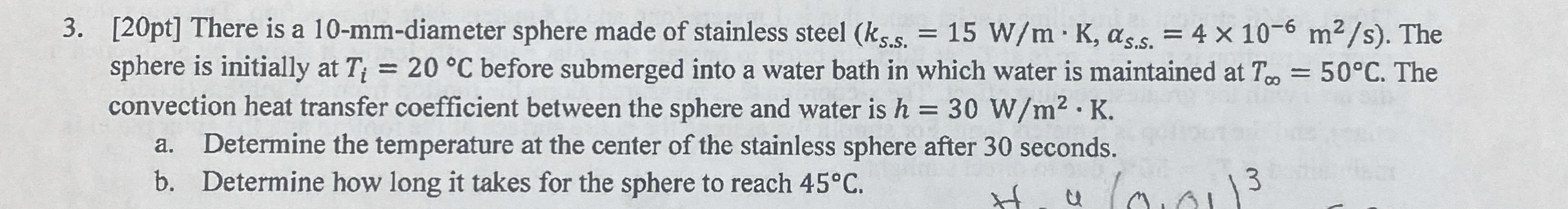 [ 2 0 pt ] There is a 1 0 - mm - diameter sphere