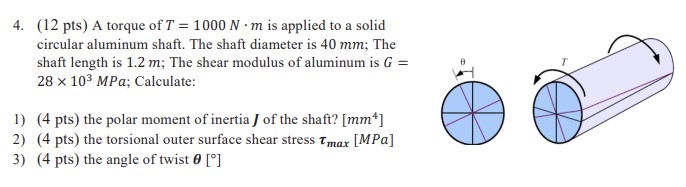 Please solve al parts of the question. Show all