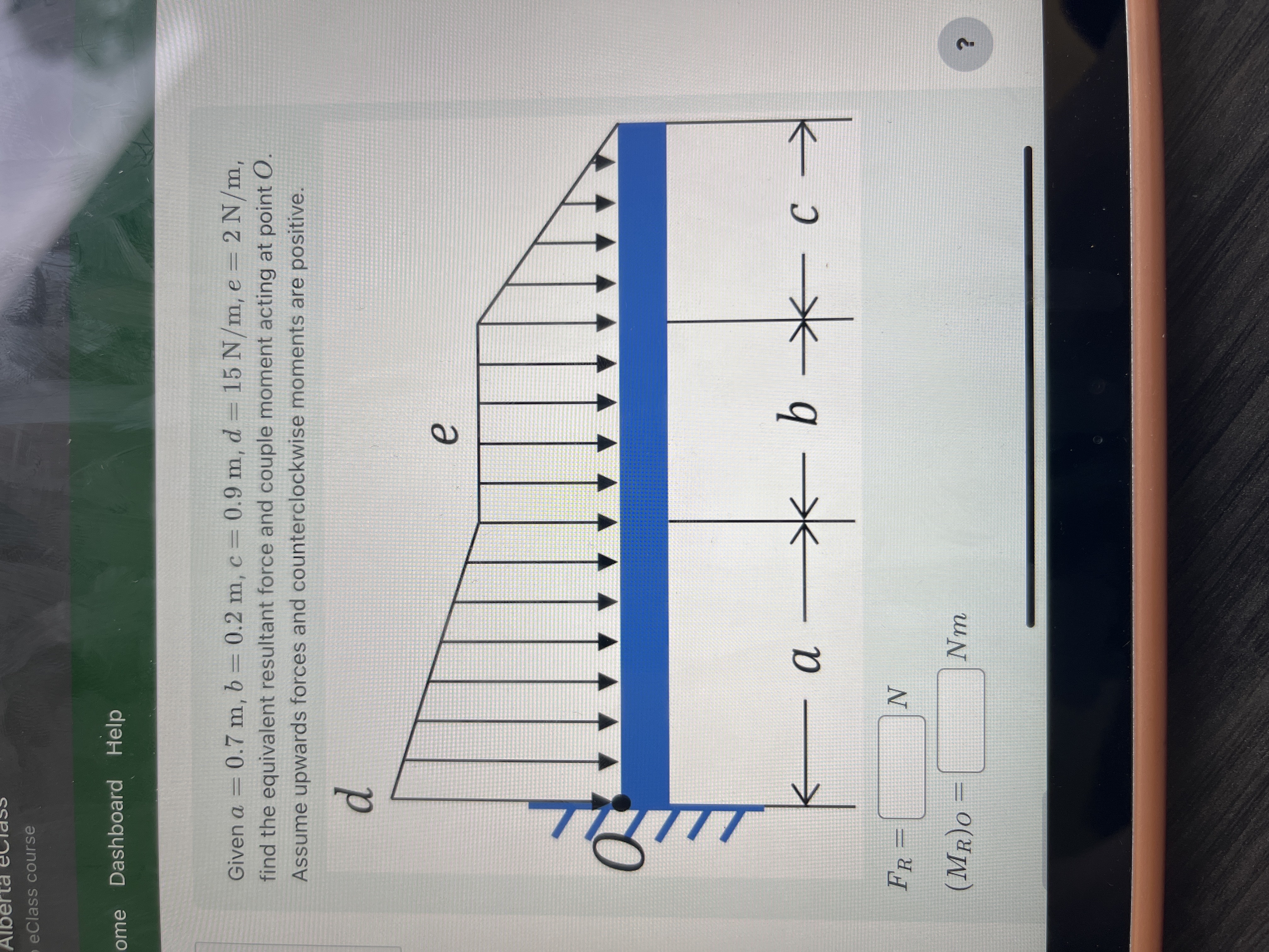 How to solve eClass cours ome Dashboard Help