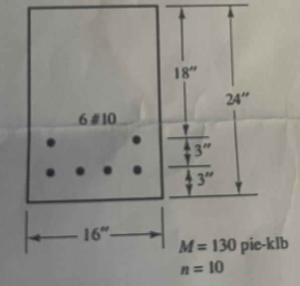 Assume the section is cracked and use the