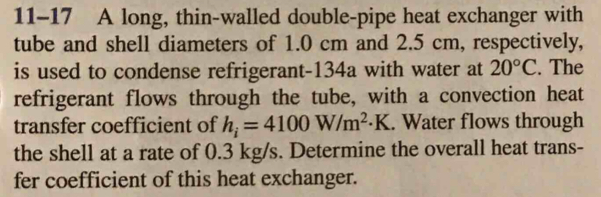 1 1 - 1 7 A long, thin - walled double - pipe