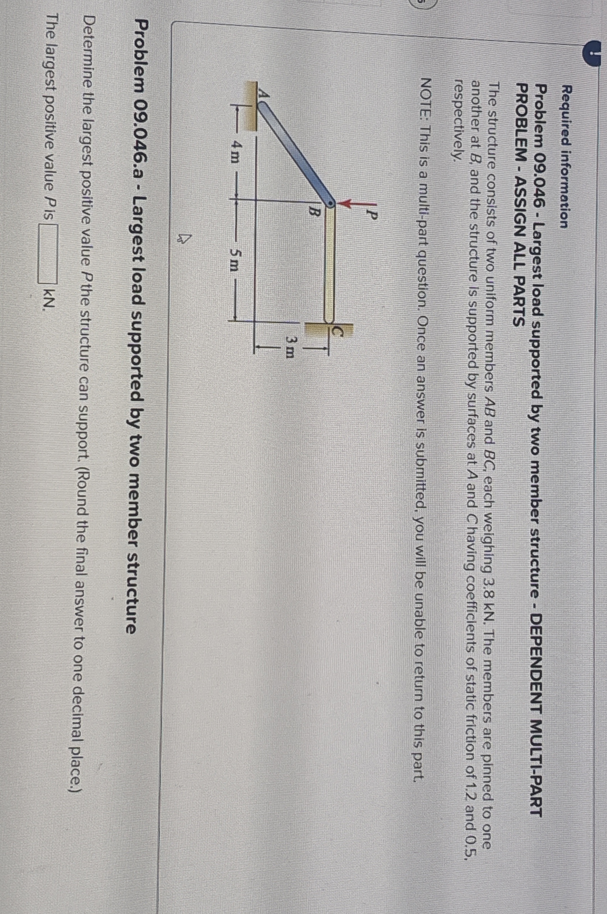 Required information Problem 0 9 . 0 4 6 -