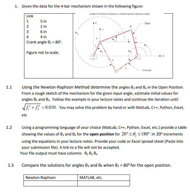Please solve every Part 1 . 1 , 1 . 2 , adn 1 . 3