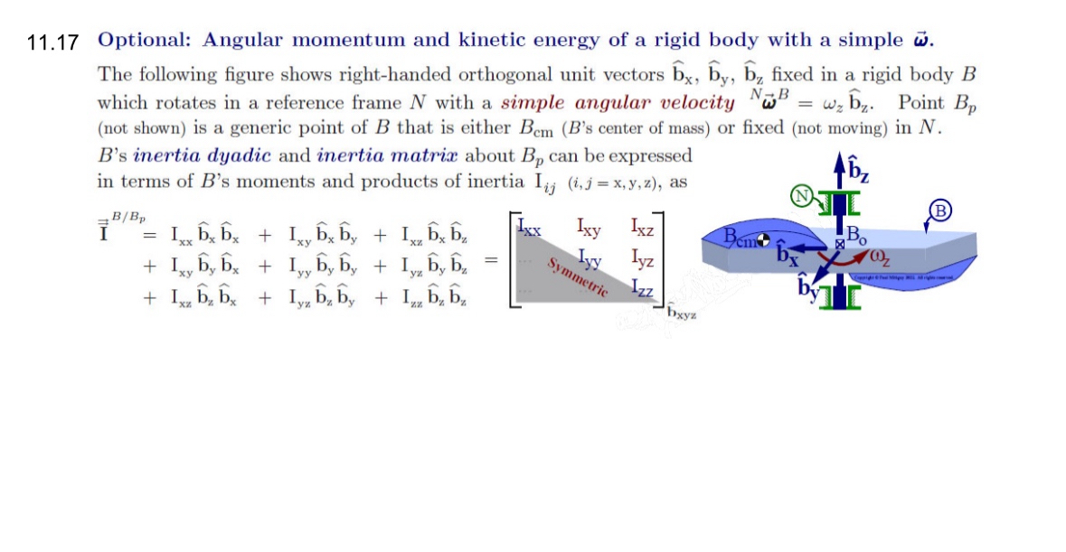 1 1 . 1 7 Optional: Angular momentum and kinetic