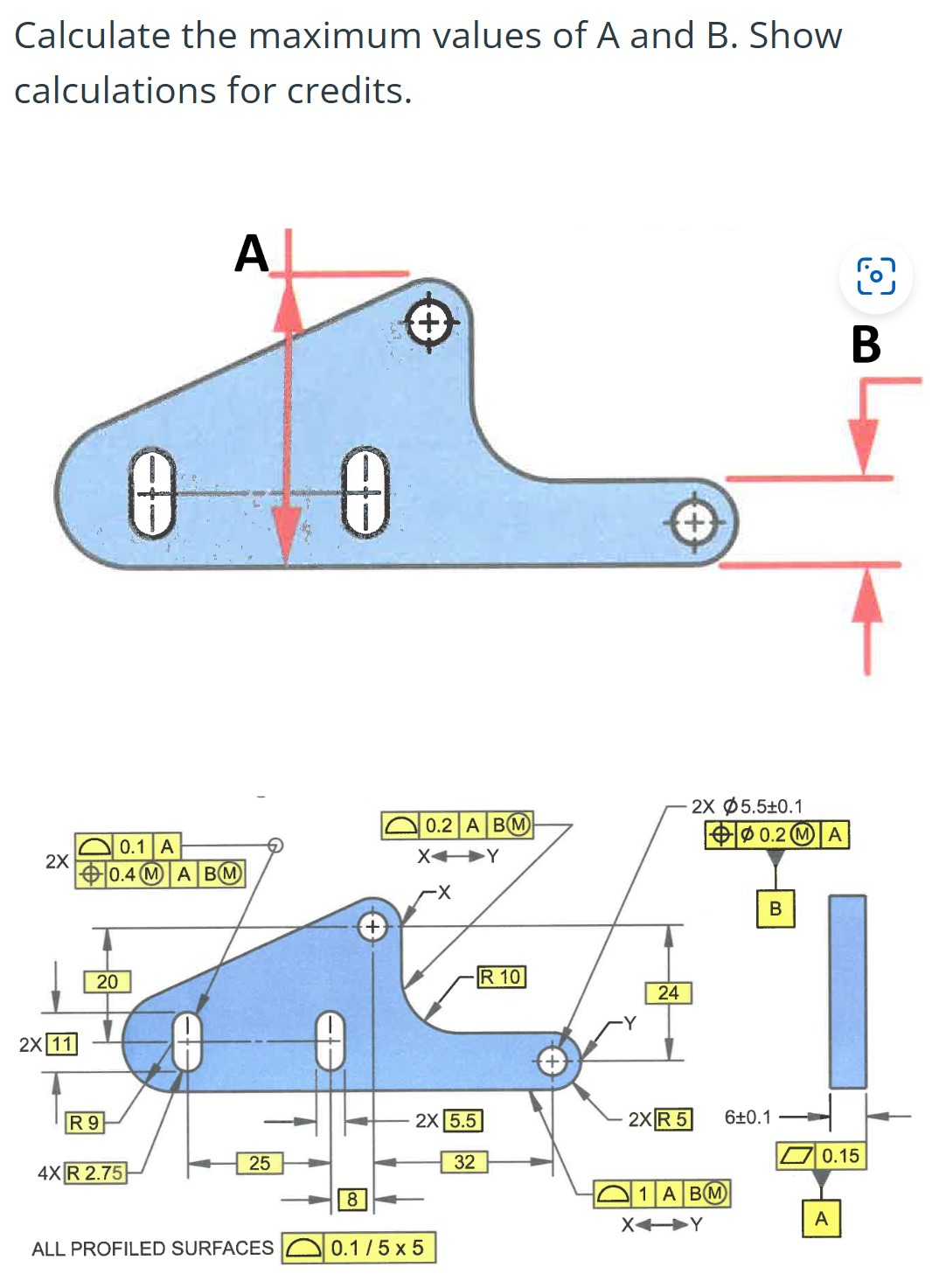 geometrical dimension and tolerance fuel line