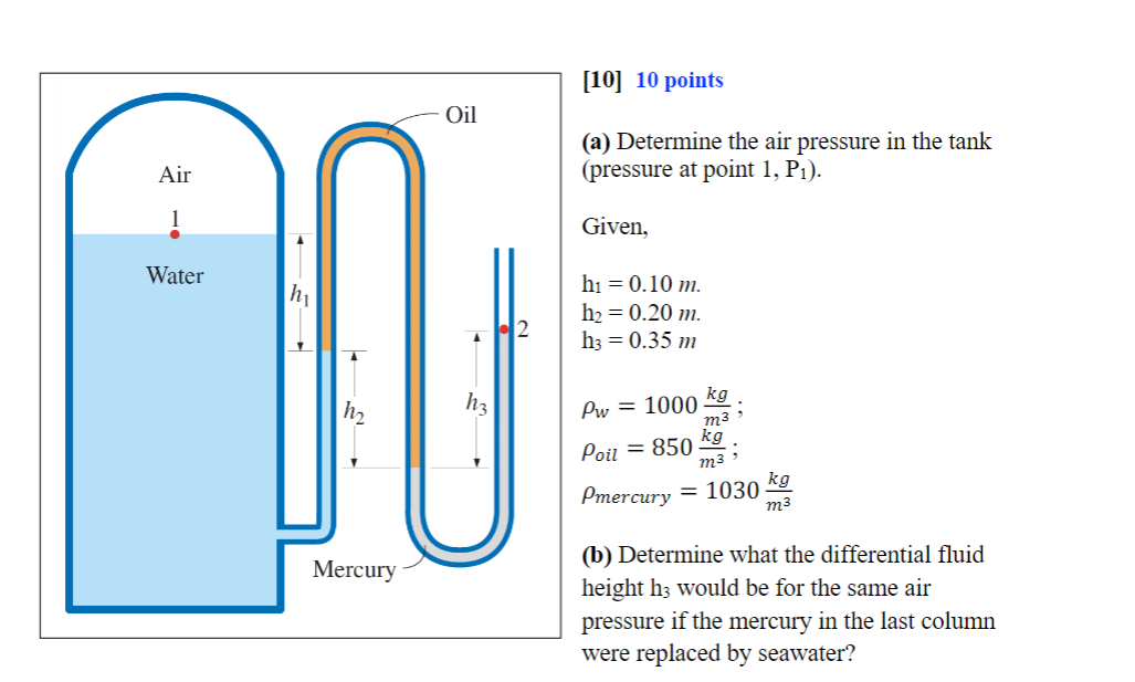 [ 1 0 ] 1 0 points ( a ) Determine the air