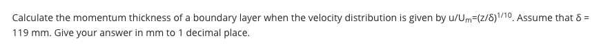 Fluid mechanics. I ' d appreciate help in